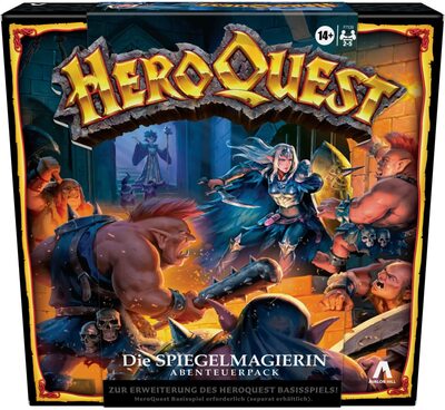 Alle Details zum Brettspiel HeroQuest: Die Spiegelmagierin (Erweiterung) und ähnlichen Spielen