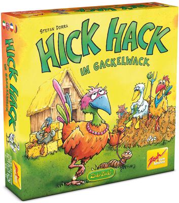 Alle Details zum Brettspiel Hick Hack in Gackelwack und Ã¤hnlichen Spielen