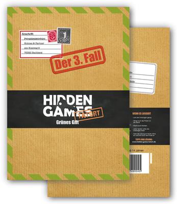 Alle Details zum Brettspiel Hidden Games: Grünes Gift (Fall Nr. 3) und ähnlichen Spielen