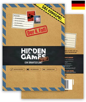 Alle Details zum Brettspiel Hidden Games Tatort: Ein Drahtseilakt (Fall Nr. 4) und ähnlichen Spielen