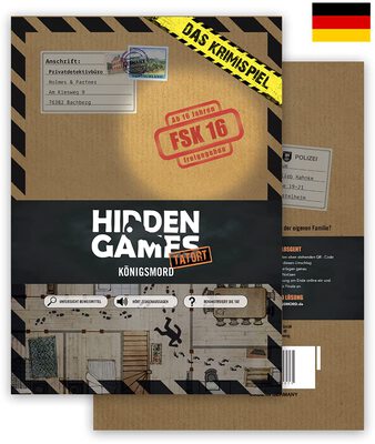 Alle Details zum Brettspiel Hidden Games Tatort: Königsmord und ähnlichen Spielen