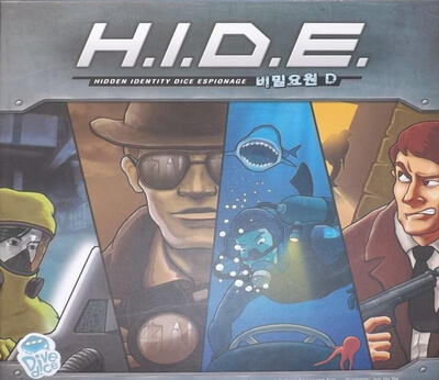 Alle Details zum Brettspiel H.I.D.E.: Hidden Identity Dice Espionage und ähnlichen Spielen