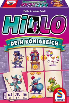 Alle Details zum Brettspiel HiLo: Dein Königreich und ähnlichen Spielen