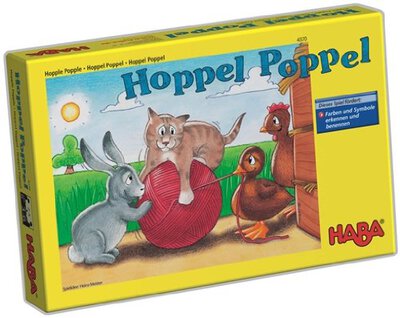 Alle Details zum Brettspiel Hoppel Poppel und ähnlichen Spielen