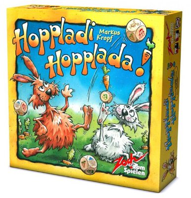 Alle Details zum Brettspiel Hoppladi Hopplada! und ähnlichen Spielen