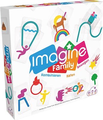 Alle Details zum Brettspiel Imagine Family und ähnlichen Spielen