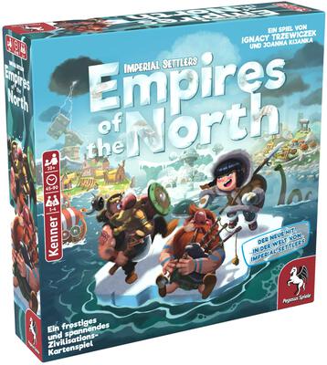 Alle Details zum Brettspiel Imperial Settlers: Empires of the North und Ã¤hnlichen Spielen