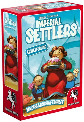 Alle Details zum Brettspiel Imperial Settlers: Nachbarschaftshilfe (Erweiterung) und ähnlichen Spielen