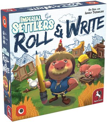Alle Details zum Brettspiel Imperial Settlers: Roll & Write und ähnlichen Spielen