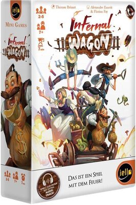 Alle Details zum Brettspiel Infernal Wagon und ähnlichen Spielen