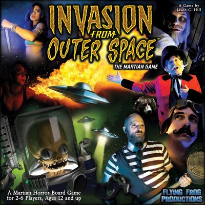 Alle Details zum Brettspiel Invasion from Outer Space: The Martian Game und ähnlichen Spielen
