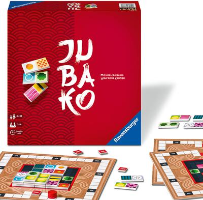 Alle Details zum Brettspiel Jubako und ähnlichen Spielen