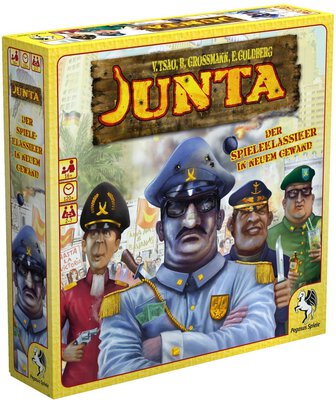 Alle Details zum Brettspiel Junta und ähnlichen Spielen
