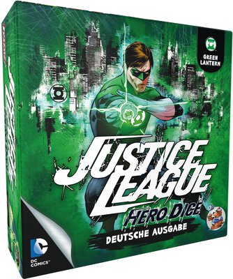 Alle Details zum Brettspiel Justice League: Hero Dice – Green Lantern und ähnlichen Spielen