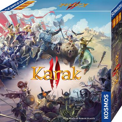 Alle Details zum Brettspiel Karak II und ähnlichen Spielen