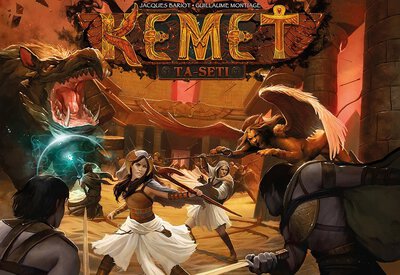 Alle Details zum Brettspiel Kemet: Ta-Seti (Erweiterung) und ähnlichen Spielen