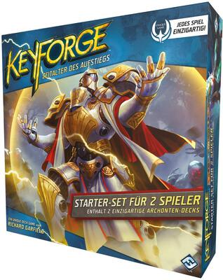 Alle Details zum Brettspiel KeyForge: Zeitalter des Aufstiegs Starter-Set und ähnlichen Spielen