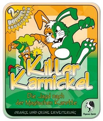 Alle Details zum Brettspiel Killer Karnickel: Die Jagd nach der Magischen Karotte – Orange und grüne Erweiterung und ähnlichen Spielen