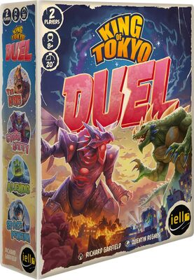 Alle Details zum Brettspiel King of Tokyo: Duel und ähnlichen Spielen