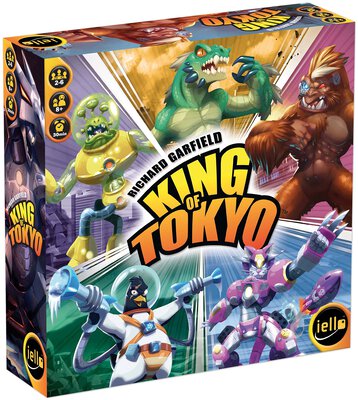Alle Details zum Brettspiel King of Tokyo und Ã¤hnlichen Spielen