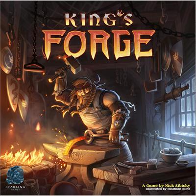 Alle Details zum Brettspiel King's Forge und ähnlichen Spielen