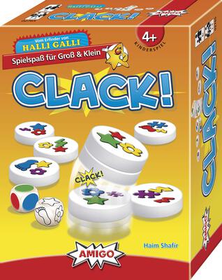 Alle Details zum Brettspiel Klack! (Clack!) und ähnlichen Spielen
