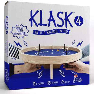Alle Details zum Brettspiel KLASK 4 und ähnlichen Spielen