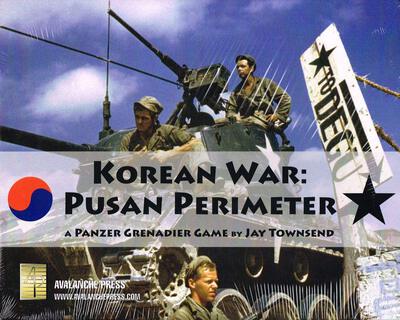 Alle Details zum Brettspiel Korean War: Pusan Perimeter – A Panzer Grenadier Game und ähnlichen Spielen