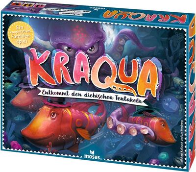 Alle Details zum Brettspiel Kraqua - Entkommt den diebischen Tentakeln und ähnlichen Spielen