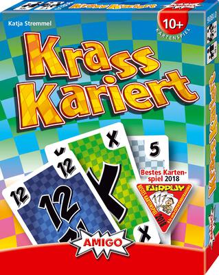 Alle Details zum Brettspiel Krass Kariert (Sieger À la carte 2018 Kartenspiel-Award) und ähnlichen Spielen
