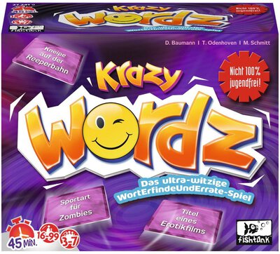 Alle Details zum Brettspiel Krazy Wordz und ähnlichen Spielen