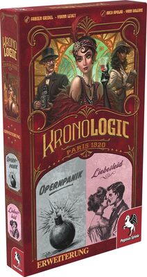 Alle Details zum Brettspiel Kronologic: Paris 1920 und ähnlichen Spielen