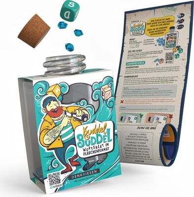 Alle Details zum Brettspiel Kuddel Buddel: Wortsalat im Flaschenformat und ähnlichen Spielen