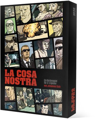 Alle Details zum Brettspiel La Cosa Nostra und ähnlichen Spielen