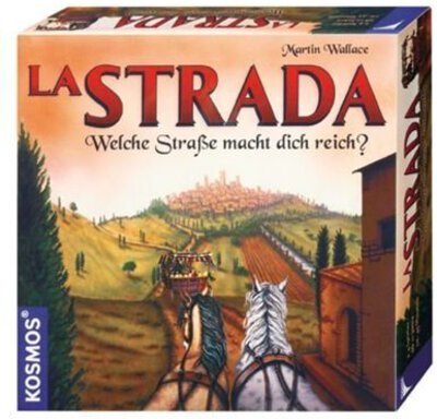 Alle Details zum Brettspiel La Strada und ähnlichen Spielen