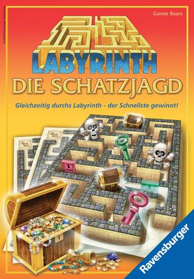 Alle Details zum Brettspiel Labyrinth: Die Schatzjagd und ähnlichen Spielen