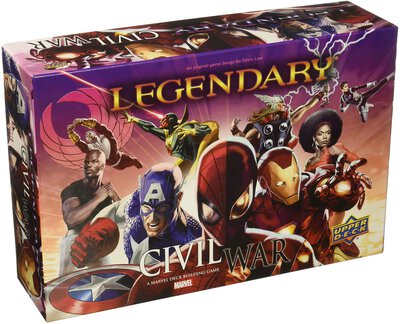 Alle Details zum Brettspiel Legendary: A Marvel Deck Building Game – Civil War (Erweiterung) und ähnlichen Spielen