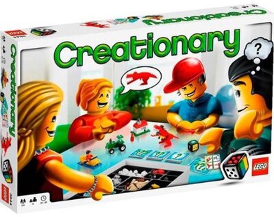 Alle Details zum Brettspiel LEGO Creationary und ähnlichen Spielen
