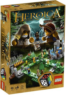 Alle Details zum Brettspiel LEGO Heroica: Die Wälder von Waldurk und ähnlichen Spielen
