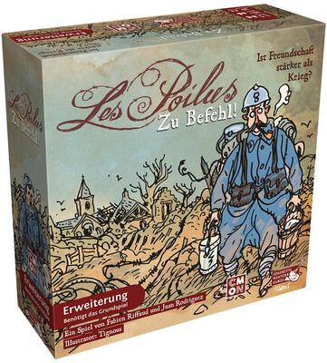 Alle Details zum Brettspiel Les Poilus: Zu Befehl! (Erweiterung) und ähnlichen Spielen