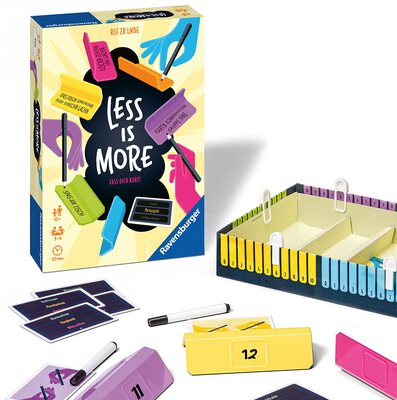 Alle Details zum Brettspiel Less Is More und ähnlichen Spielen