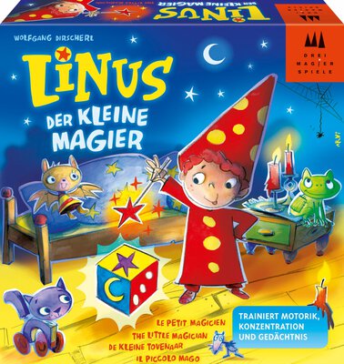 Alle Details zum Brettspiel Linus, der kleine Magier und ähnlichen Spielen