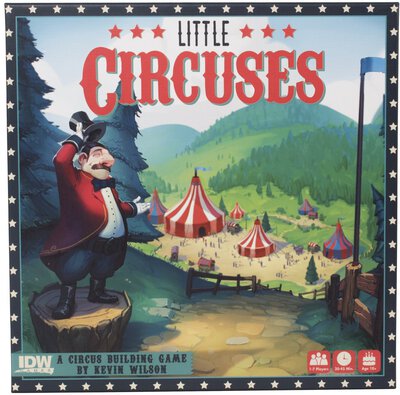 Alle Details zum Brettspiel Little Circuses und ähnlichen Spielen