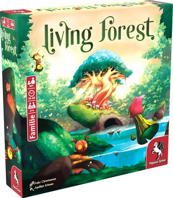 Alle Details zum Brettspiel Living Forest und ähnlichen Spielen
