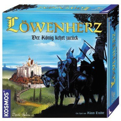 Alle Details zum Brettspiel Löwenherz (2003er Neuauflage) und ähnlichen Spielen