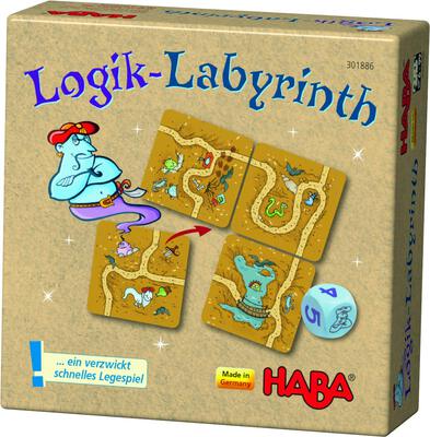Alle Details zum Brettspiel Logik-Labyrinth / Sesam, puzzle dich! und ähnlichen Spielen