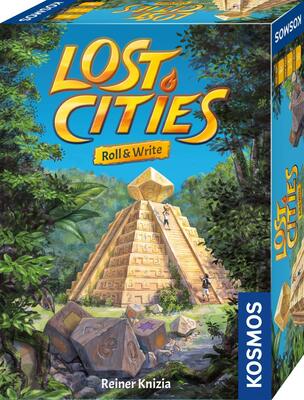 Alle Details zum Brettspiel Lost Cities: Roll & Write und ähnlichen Spielen