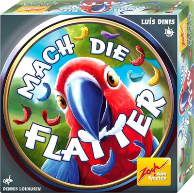 Alle Details zum Brettspiel Mach die Flatter und ähnlichen Spielen