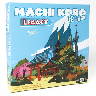 Alle Details zum Brettspiel Machi Koro Legacy und Ã¤hnlichen Spielen