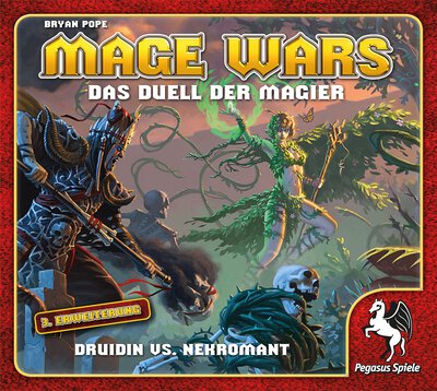 Alle Details zum Brettspiel Mage Wars: Druidin vs. Nekromant (3. Erweiterung) und ähnlichen Spielen